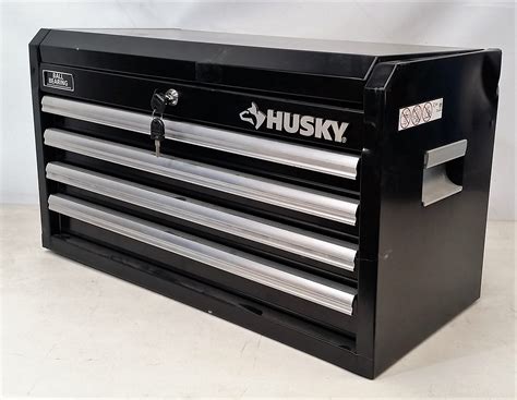 husky 2 drawer 21 metal tool box|husky tool box with hutch.